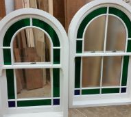 Arched Top Sash Window by Merrin Joinery