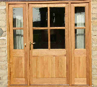 Front door set by Merrin Joinery