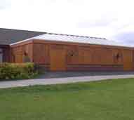 Joinery. Sheltered outdoor play area for school